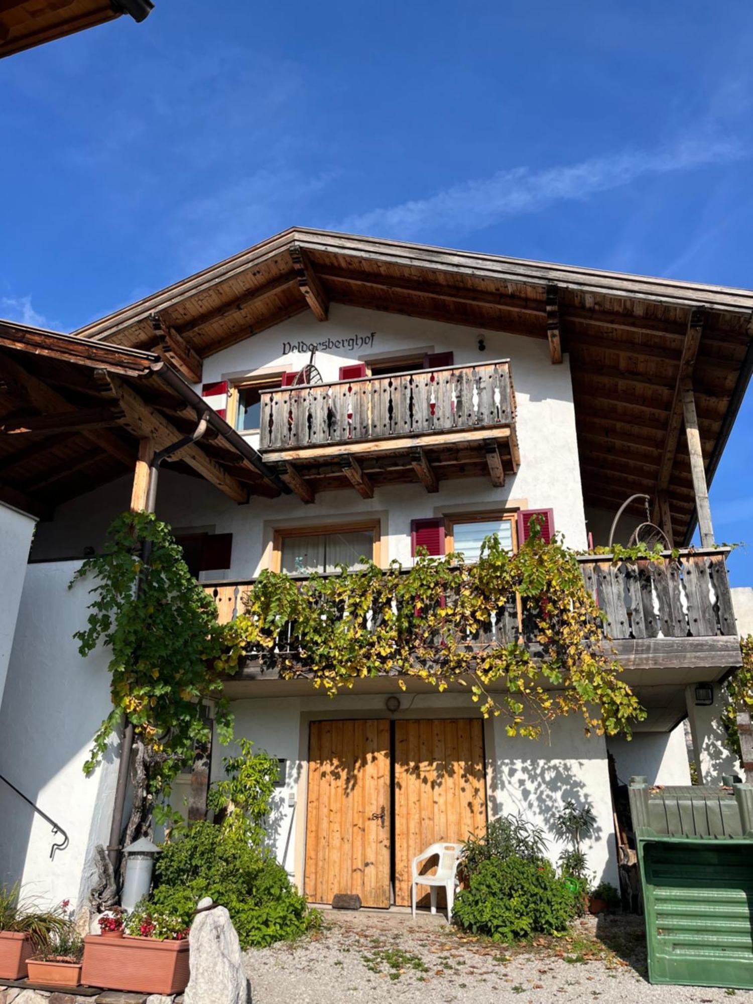Apartmán Voldersberghof Cortaccia Exteriér fotografie