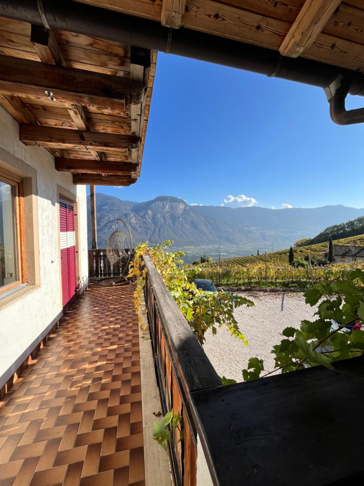 Apartmán Voldersberghof Cortaccia Exteriér fotografie